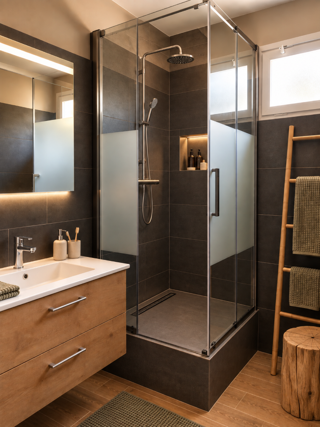 Salle de bains après rénovation